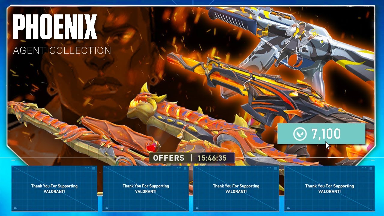PHOENIX AGENT COLLECTION VALORANT YouTube