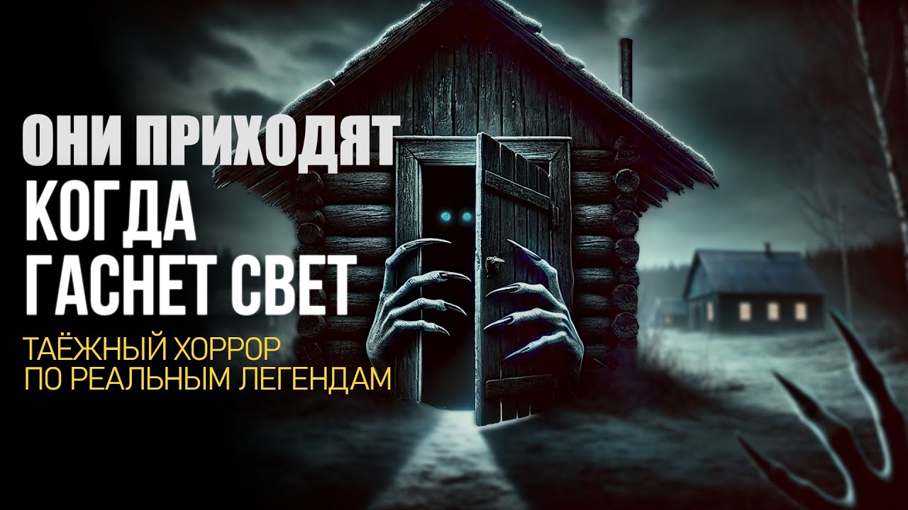 ОНИ ПРИХОДЯТ, КОГДА ГАСНЕТ СВЕТ - Таёжный Хоррор по реальным легендам (Аудиокнига)