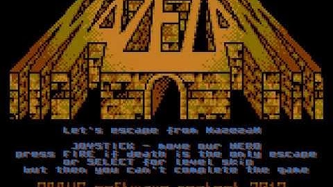 MazezaM - Atari XL/XE