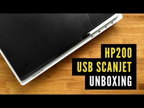 HP SCANJET 200 USB | Lettering Tech #01