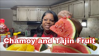 Chamoy and Tajin Fruit | Mexican Candy | Viral Chamoy Fruit