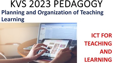 ICT for teaching and learning | b.ed notes | ICT for teaching and learning #kvs