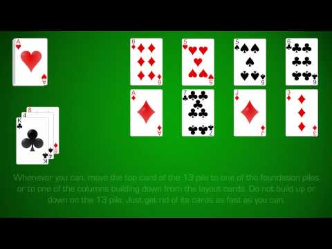 How To Play Canfield Solitaire