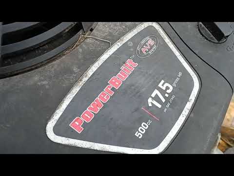 Video: Hur mycket olja tar en Briggs och Stratton 17,5 hk motor?