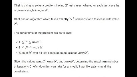 Slow Solution Problem Code: SLOWSOLN