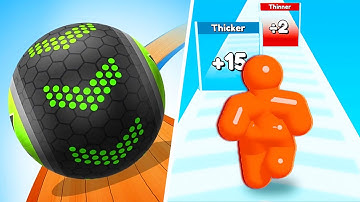 Going Balls | Tall Man Run - All Level Gameplay Android,iOS - NEW MEGA APK UPDATE