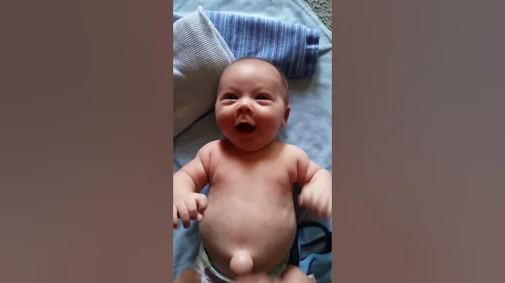 Smiling little man