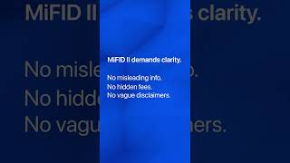 MiFID II Explained: Is Your Client Communication Really Compliant? #animatedvideo