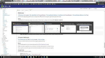 Learning XOJO - Playing with Dates - Part 3