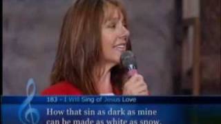 Video voorbeeld van "I Will Sing of Jesus' Love"