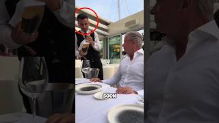 Waiter Had NO Idea He Was Serving a Wine Expert 😳🍷#surprise