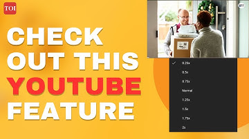 Is the playback of your Youtube videos too slow or too fast? Try this feature out