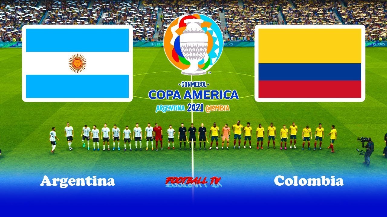 Copa America Live Argentina 1 Vs Colombia 0 Live semi Final