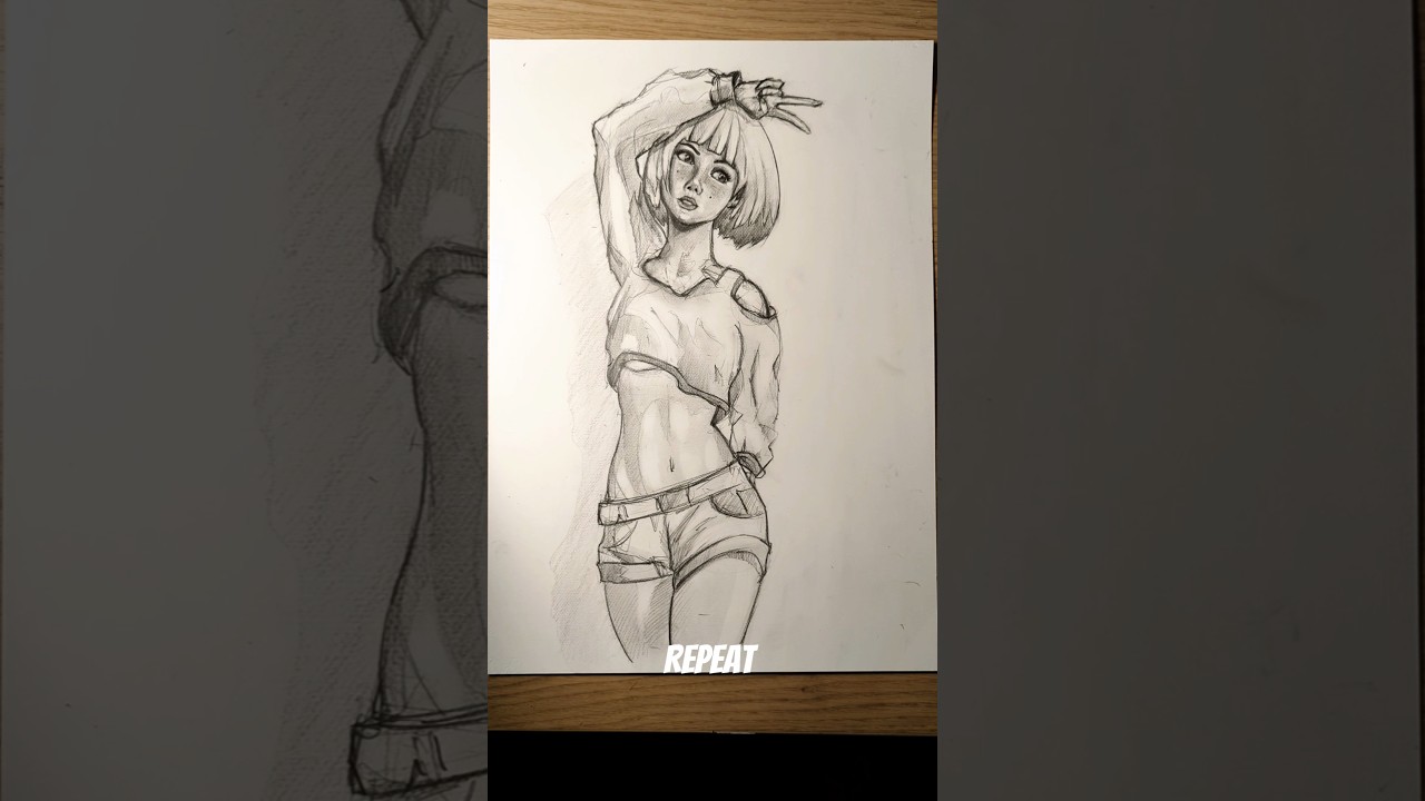 Draw Any Female Figure! Easy 3-Step Method for Beginners ✨