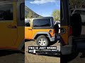 Towed the transported jeep