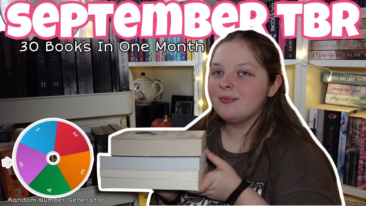 Random Number Generator Picks My September TBR 🎀📚☕ | ep. 1