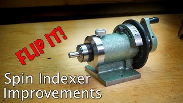SPIN INDEXER IMPROVEMENTS:  Flip It!