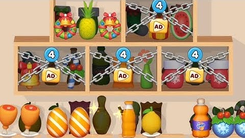 Goods Puzzle Sort Challenge Level 36 Game Walkthrough || Goods Puzzle Sort Match Game