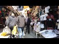 Istanbul shopping streets walking tour 4k 60fps