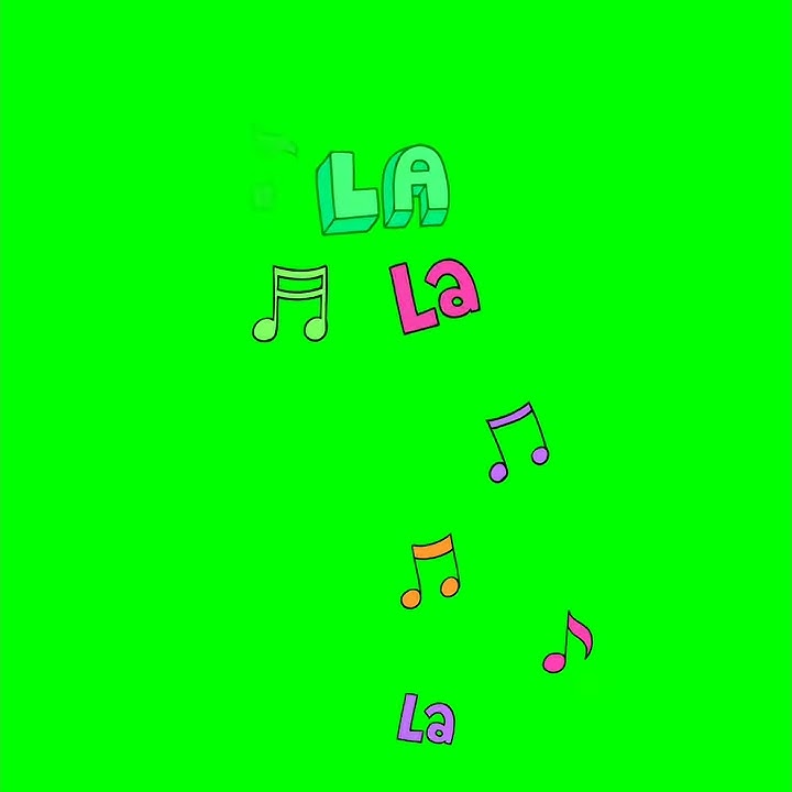 MUSIC ON GREEN SCREEN