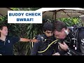 Buddy check scuba diving  cours padi open water diver  conseils pour la plonge sousmarine