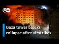 35 Palestinian and 5 Israeli civilians killed by airstrikes and rocket attacks | DW News