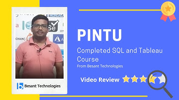 SQL and Tableau Training in Kalyan Nagar @ Besant Technologies