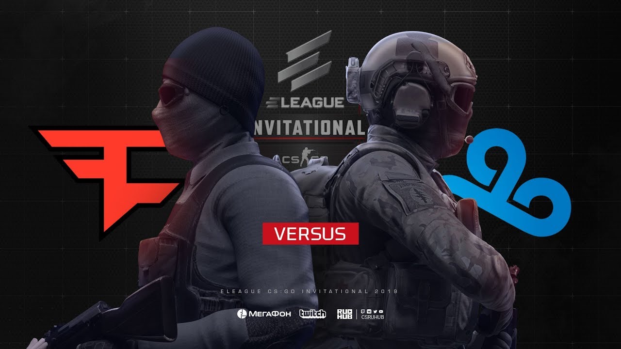 FaZe vs Cloud9 - ELEAGUE Invitational 2019 - map3 - de_train [TheCraggy & Gromjkee]