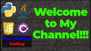 Welcome to Sam Whitby Coding! | Dive into a World of Programming