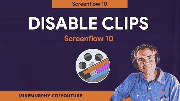 Screenflow 10: How to Disable & Enable Clips on Timeline