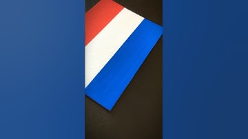 NETHERLANDS 🇳🇱 Flag Drawing #flags #netherlands #europe