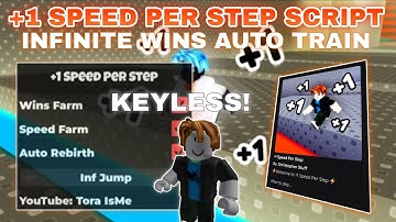 [New]⚡+1 Speed Per Step Script Pastebin **KEYLESS** AutoWin Infinite | AutoTraining Fast AutoRebirth