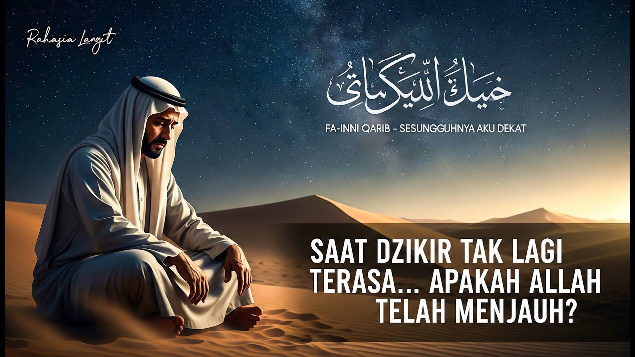 HAKIKAT MATI RASA DALAM RUHANI✨ SAAT ZIKIR TAK LAGI MENGGETARKAN, APAKAH ALLAH TELAH MENJAUH? 🌌