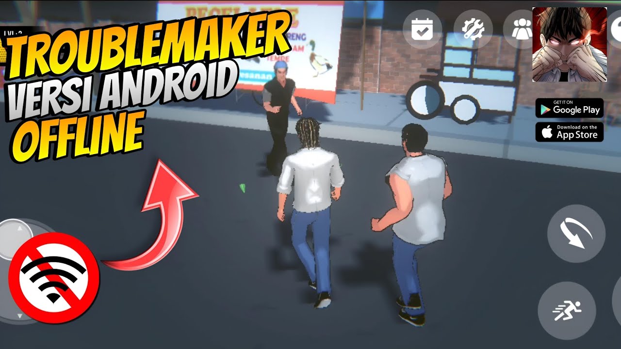 Game Action Offline Buatan Indonesia‼️TroubleMaker Versi Mobile Seru Banget - School's Revenge