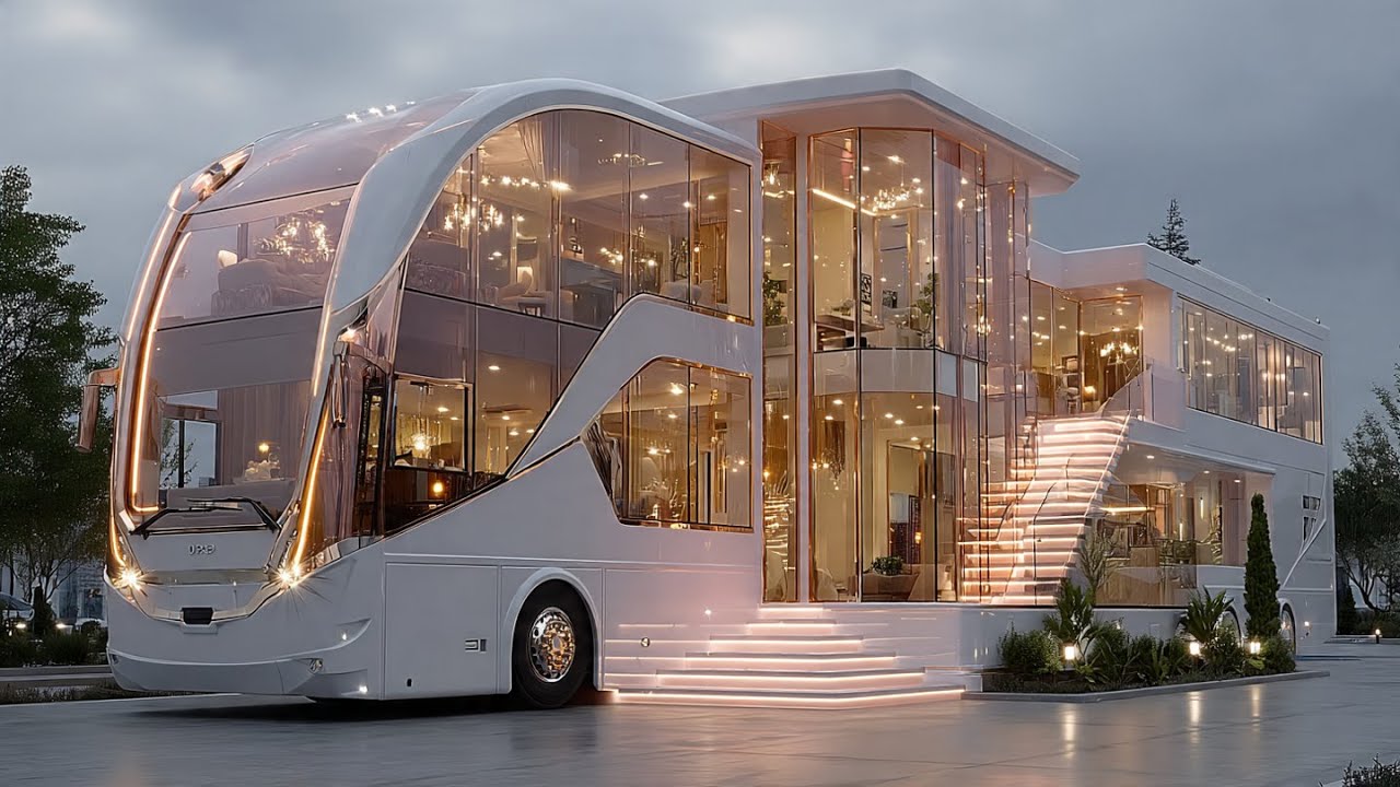 Интерьер внедорожника Horizon Voyager 2026 стоимостью 750 000 долларов | Роскошный автодом нового...