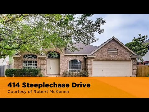 414 Steeplechase Drive, Georgetown, TX home video tour