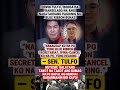 Erwin Tulfo, ibinidang kanselado na ang nakatakdang pagdinig ng Blue Ribbon bukas