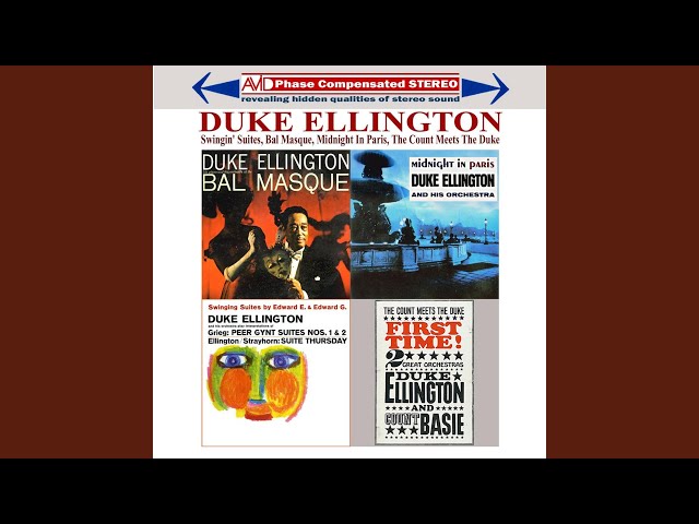 Récital Jazz - Duke Ellington & son orch. jouent "Mademoiselle de Paris" :