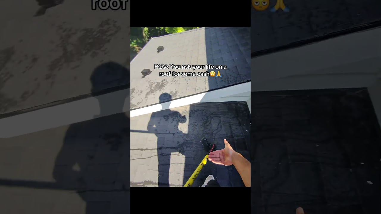 POV: ВЫ РИСКУЕТЕ СВОЕЙ ЖИЗНЬЮ НА КРЫШЕ😬 