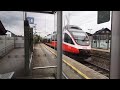 Bhf Kuchl (T.5)- mit S3 SB n. Golling-Abtenau in A am 16.05.26 um 17.18 Uhr