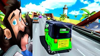 Highway Tuk Tuk Rickshaw Driver - Modern Rickshaw Driving Games Auto Rickshaw - Android GamePlay screenshot 4