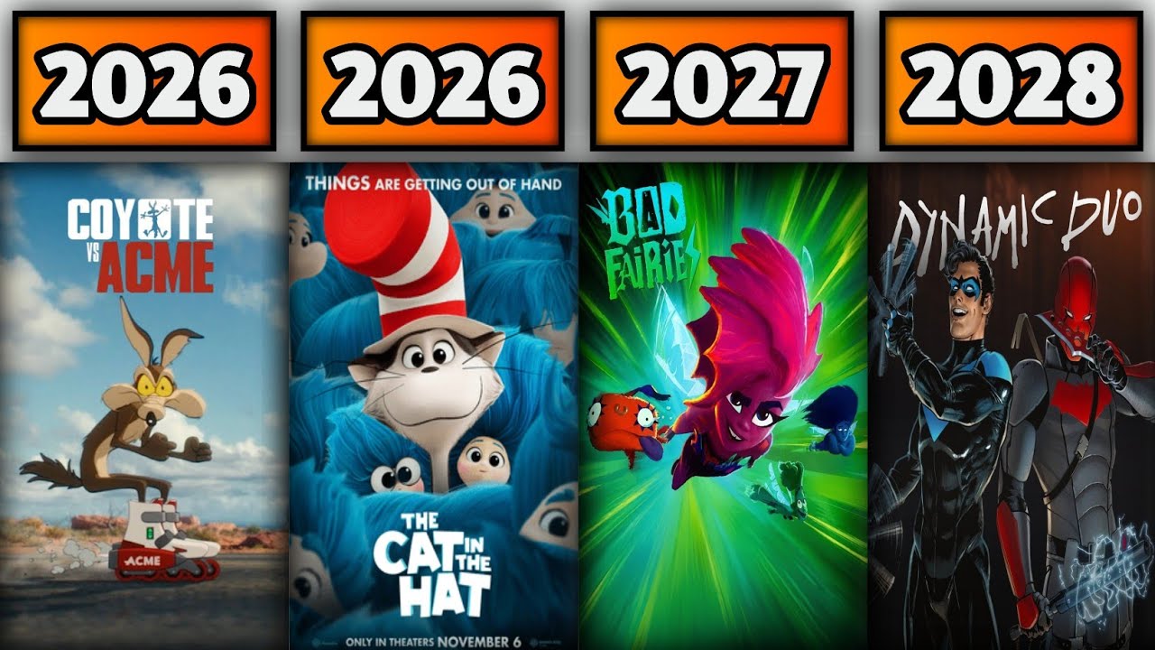 ALL WARNER BROS. PICTURES ANIMATION MOVIES (2014-2028)