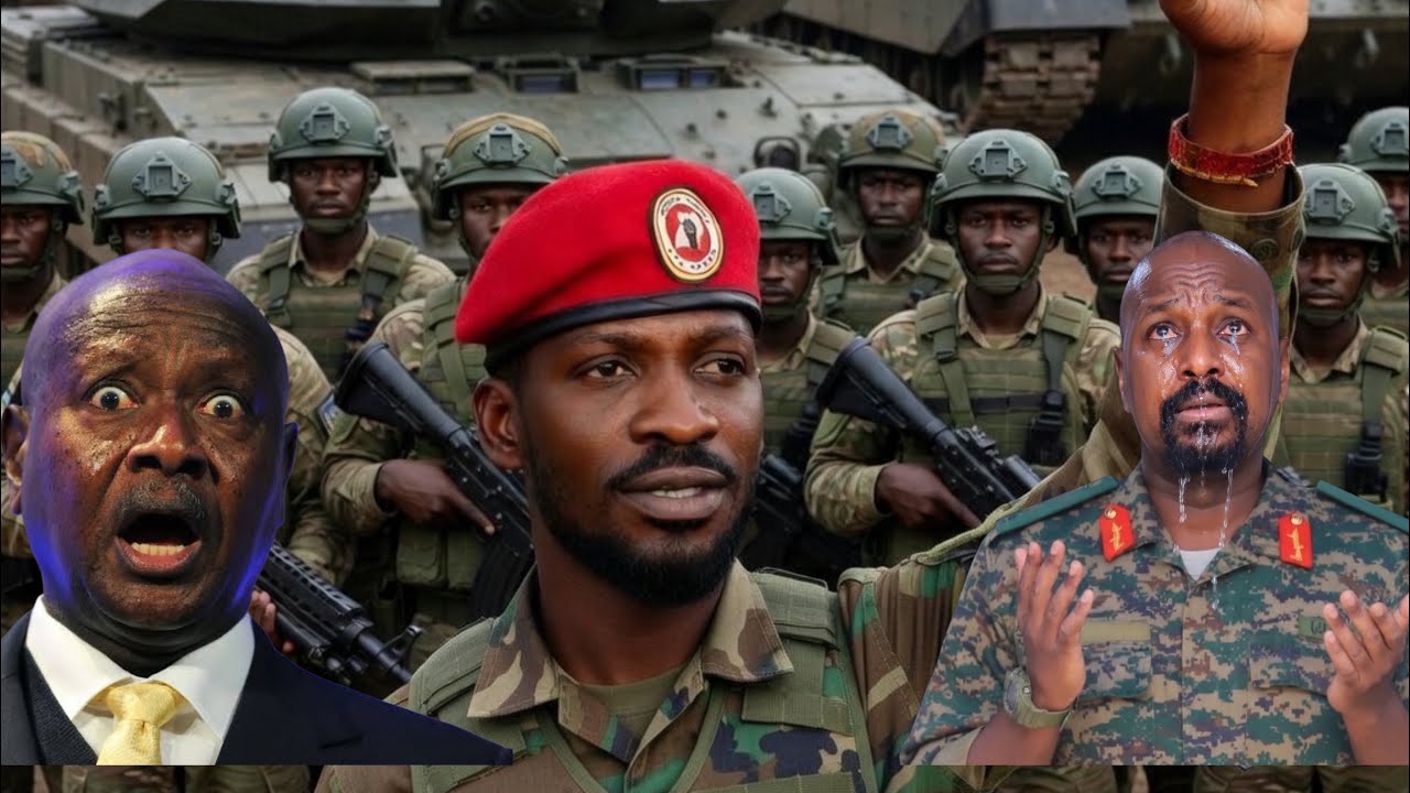 Mama Nyabo! President Museveni ne Muhoozi Babatabukidde Un ne Eu Bobi Wine Adukidde Mu CommonWealth