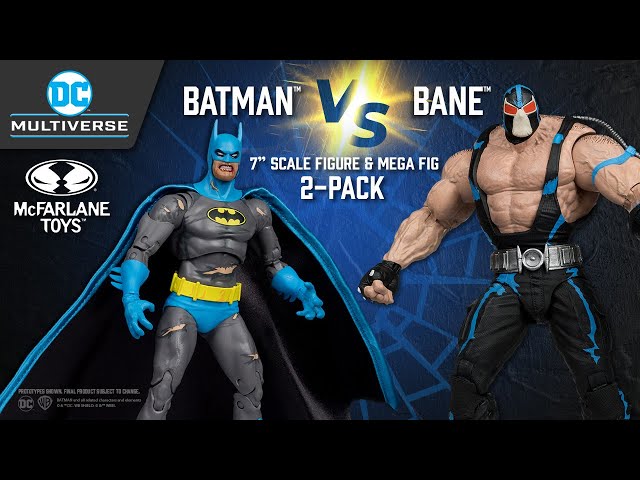 NEW DC Multiverse™ Batman™ vs Bane™ 2-Pack: 7