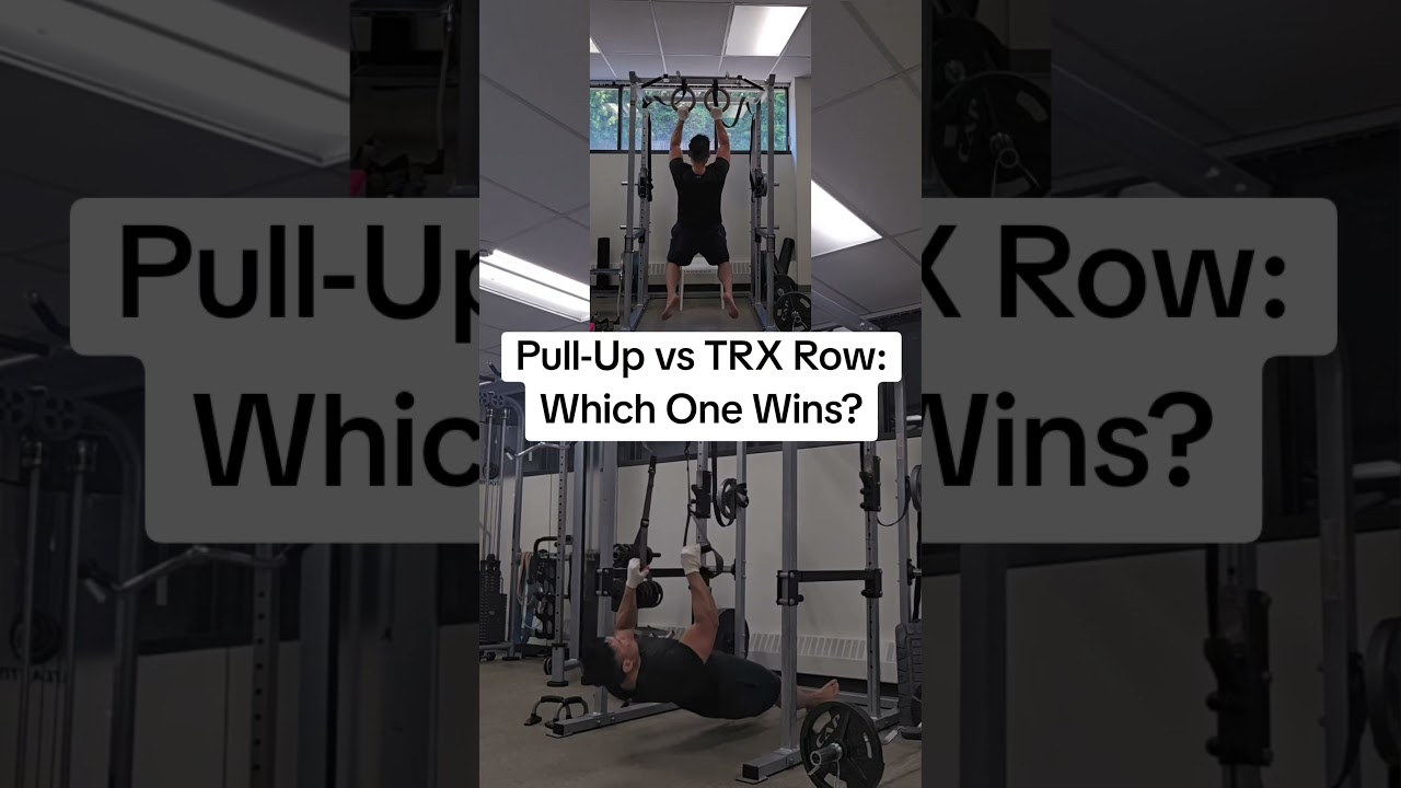 Pull-Up vs TRX Row: Which Builds More Strength?