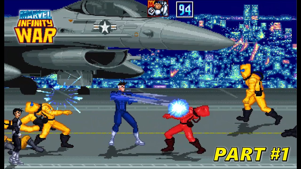 Marvel Infinity War Fangame (Part 1) – The Fantastic 4️⃣ in Action!