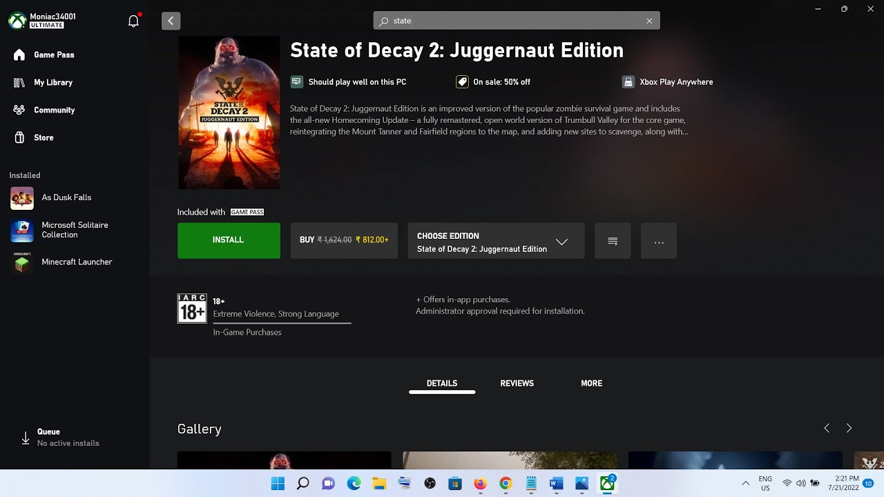 State of Decay 2 - Juggernaut Edition Desktop Icon by Jolu42 on