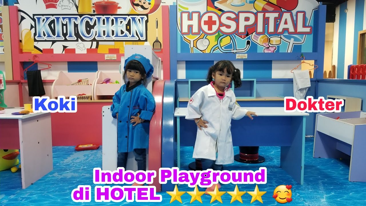 BERMAIN JADI DOKTER DAN KOKI di TAMAN BERMAIN HOTEL BINTANG 5 DI MEDAN❓ | QIFA AGUNG