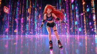 Arcade Cyber Dream - 66 Minute Work Music - Bright 80s Rock Synthwave Experience