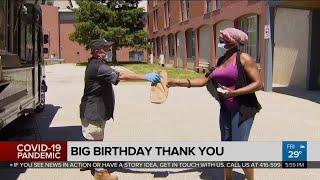 A special thank you to health care workers